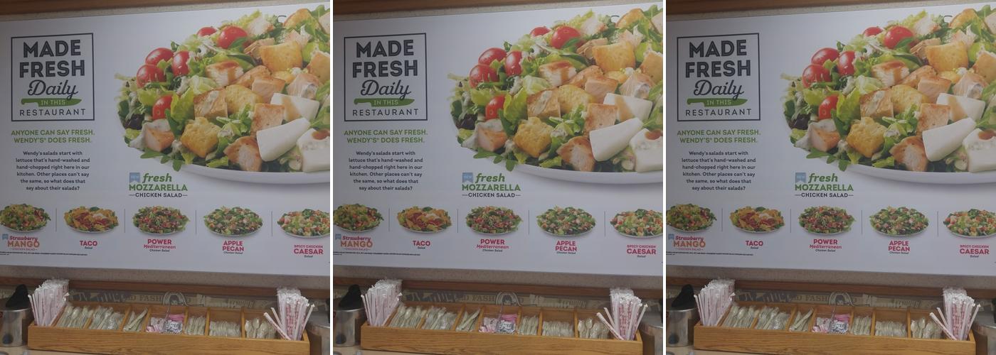 Wendy's Menu