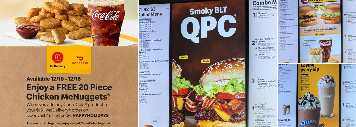 McDonald's Menu