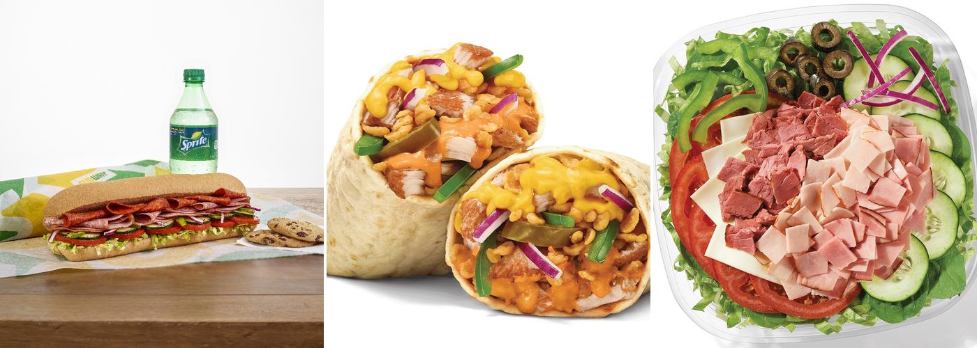 Subway Menu