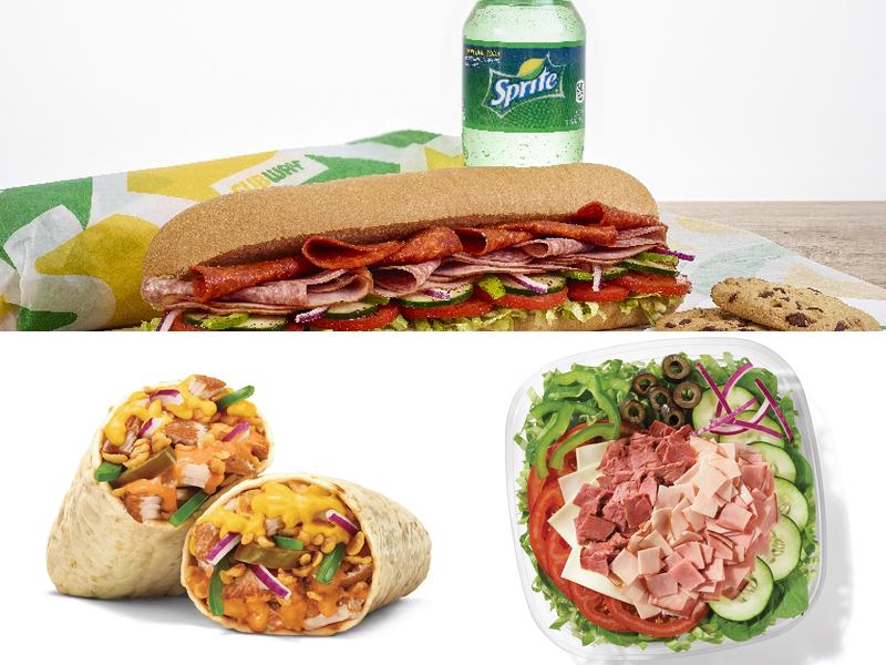 Subway Menu