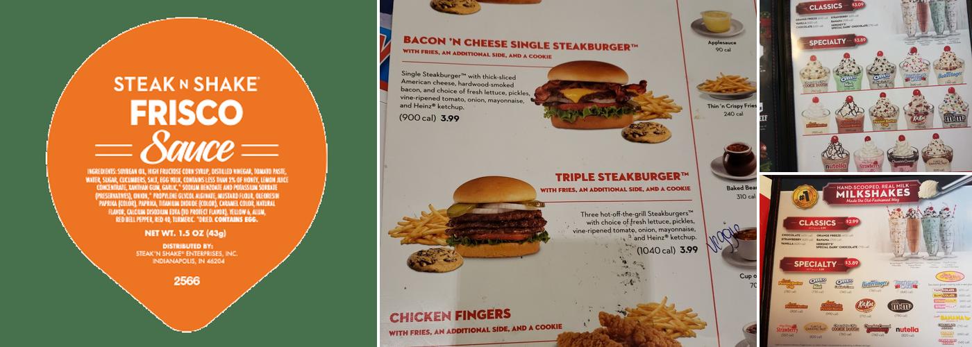 Steak 'n Shake Menu