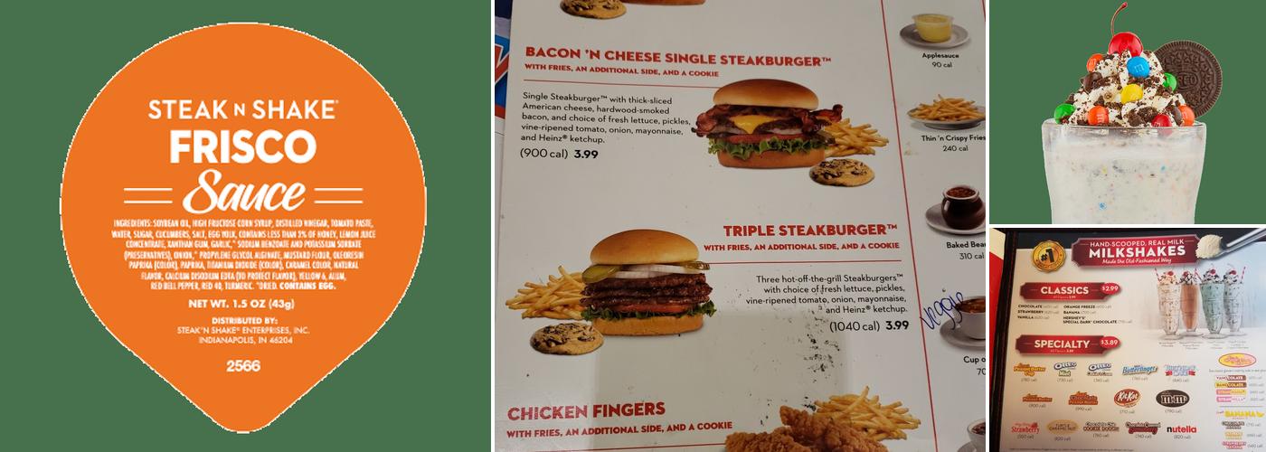 Steak 'n Shake Menu