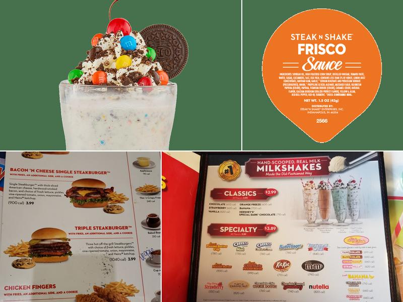 Steak 'n Shake Menu