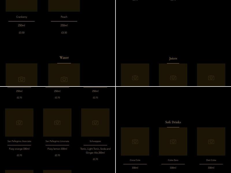 Ihlara Valley Restaurant Menu