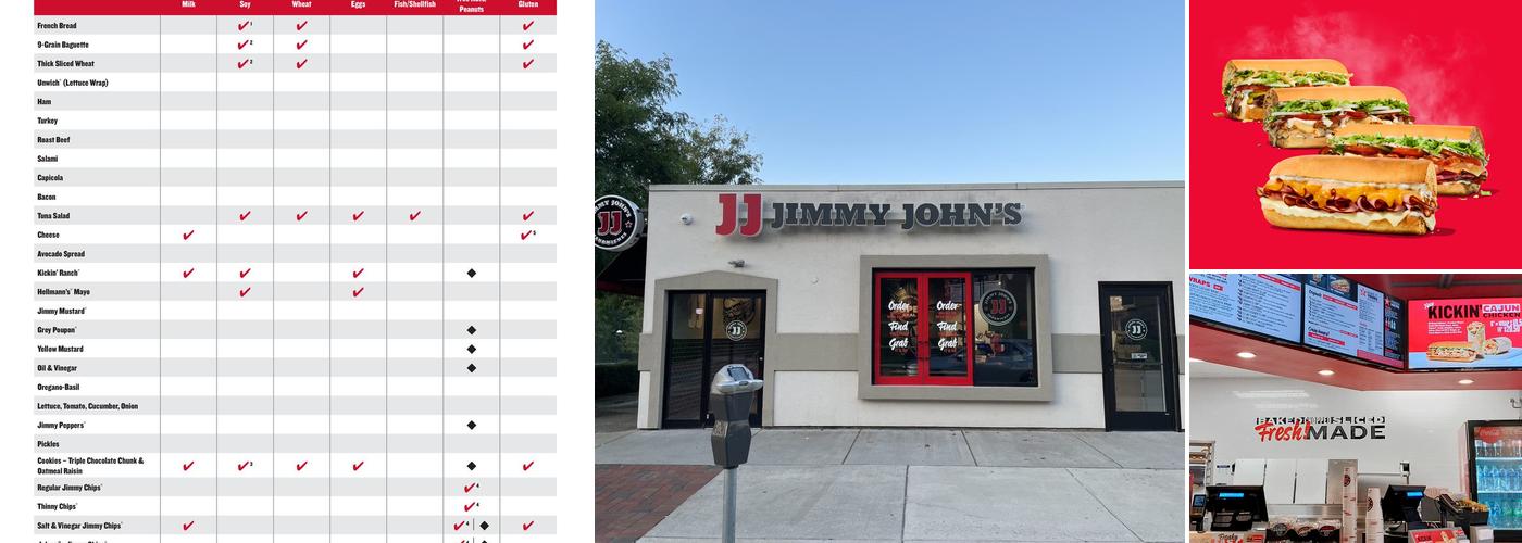 Jimmy John's Menu