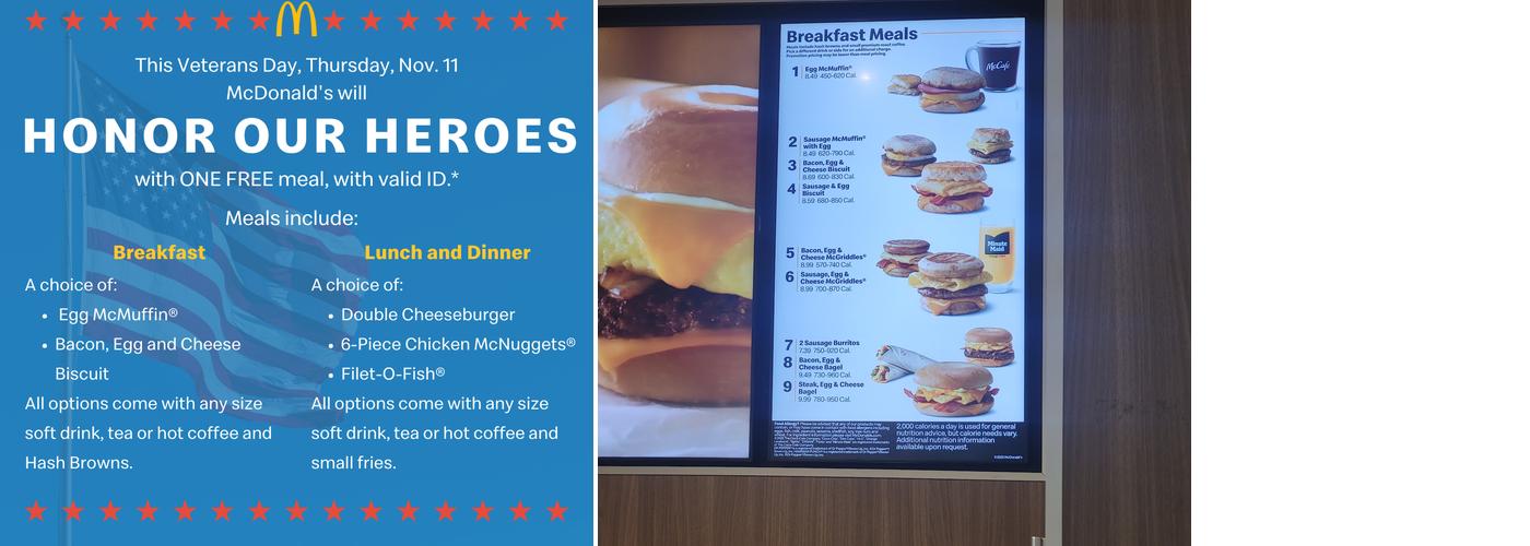 McDonald's Menu