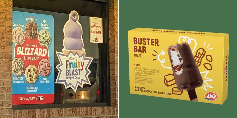 Dairy Queen (Treat) Menu