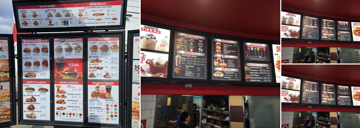 Arby's Menu