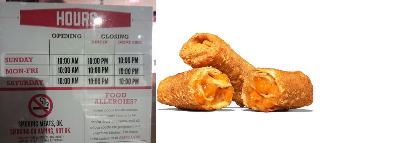 Arby's Menu
