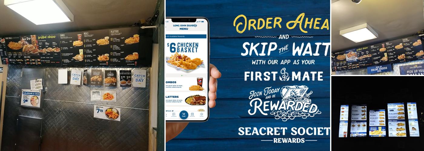 Long John Silver's Menu