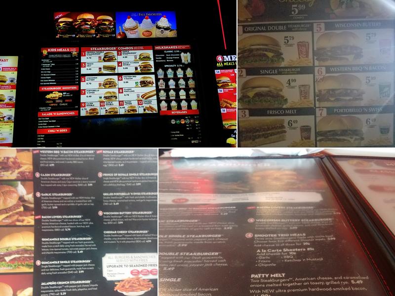 Steak 'n Shake Menu