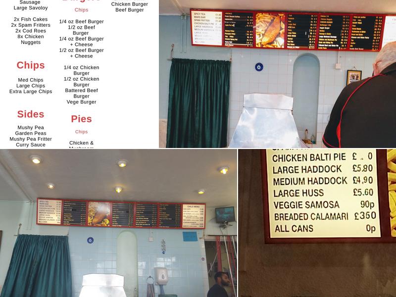 Littlehampton Fish & Chips Menu