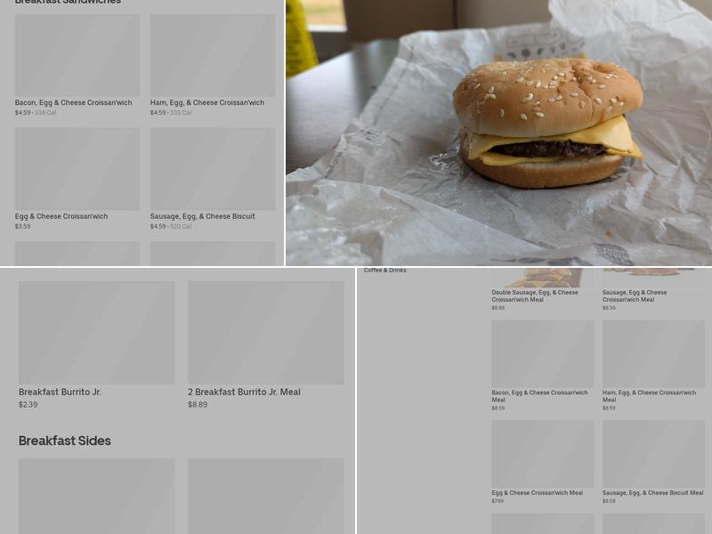 Burger King Menu