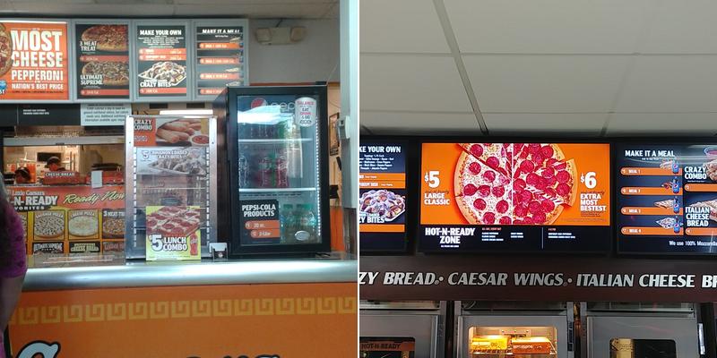 Little Caesars Pizza Menu