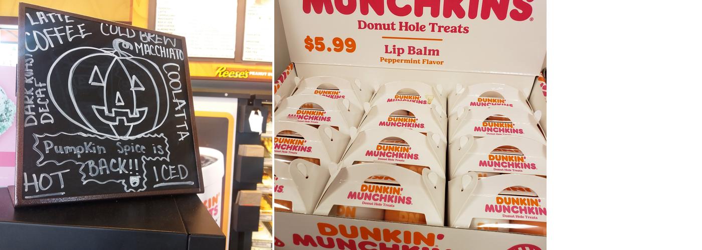Dunkin' Menu