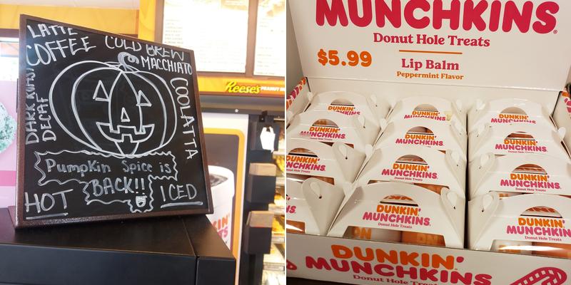 Dunkin' Menu