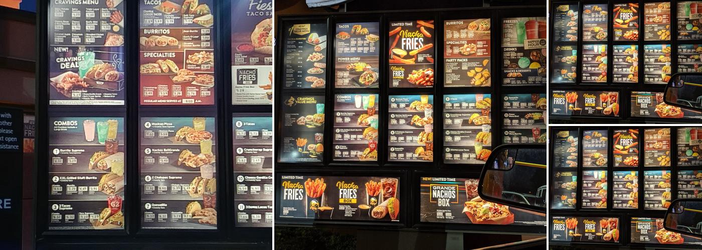 Taco Bell Menu