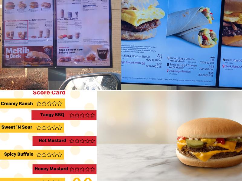 McDonald's Menu