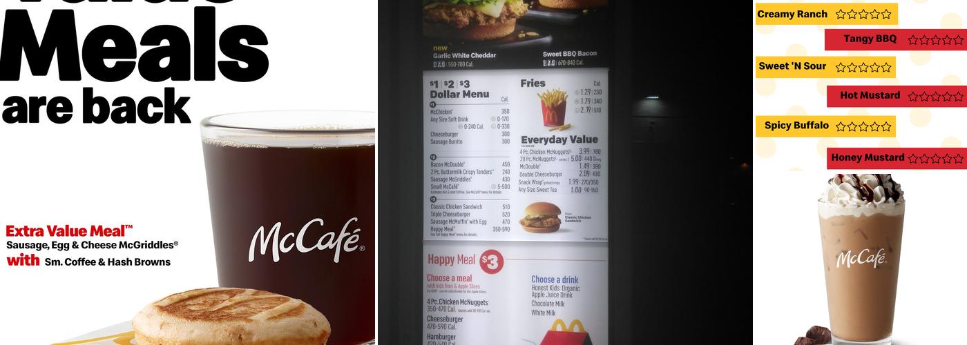 McDonald's Menu