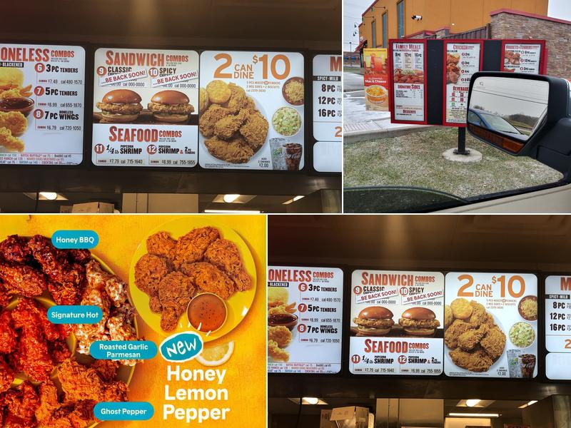 Popeyes Louisiana Kitchen Menu