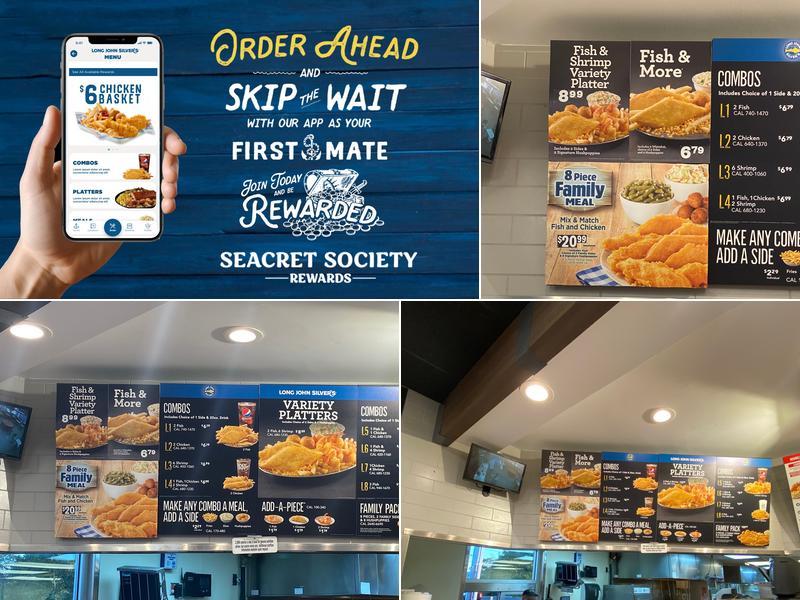 Long John Silver's | KFC Menu
