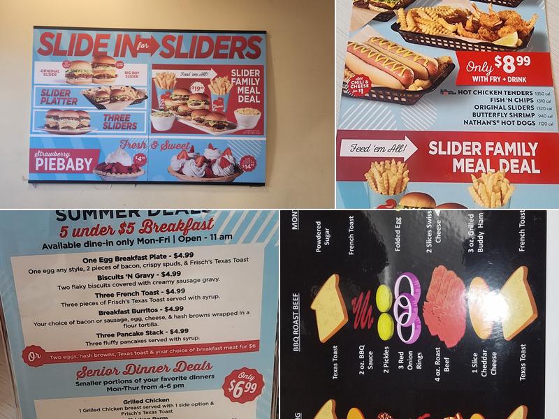 Frisch's Big Boy Menu