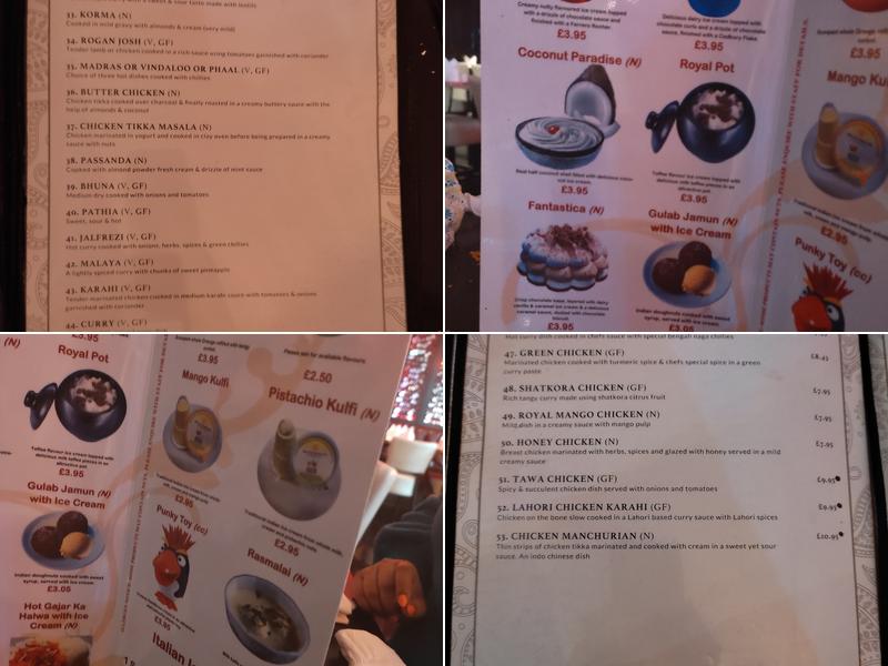 Chilli Spice Menu