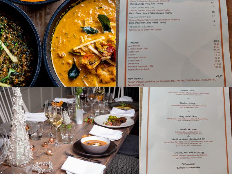 Hawkyns by Atul Kochhar Menu