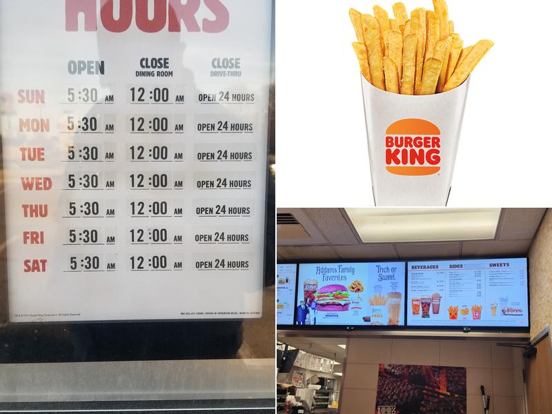 Burger King Menu