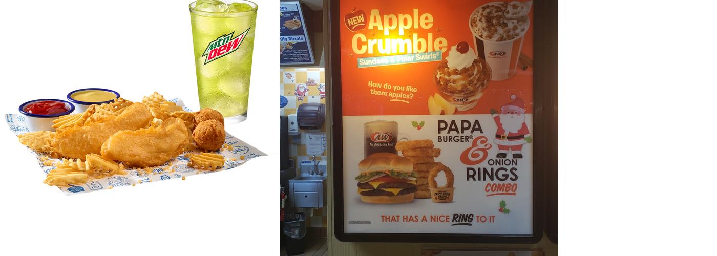 Long John Silver's Menu