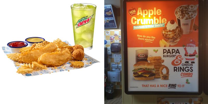 Long John Silver's - temp Menu