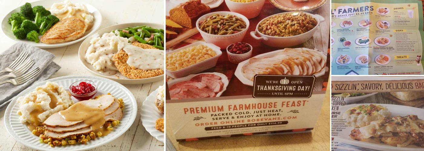 Bob Evans Menu