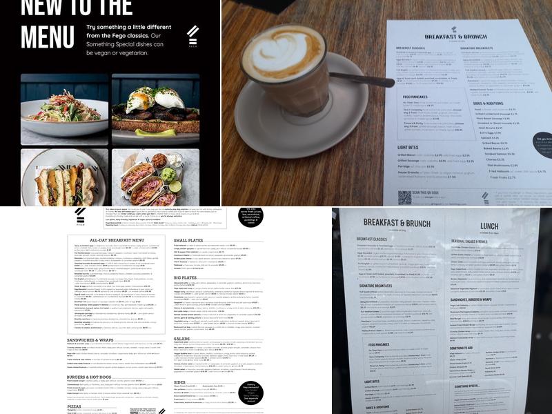 Fego Restaurant Beaconsfield Menu