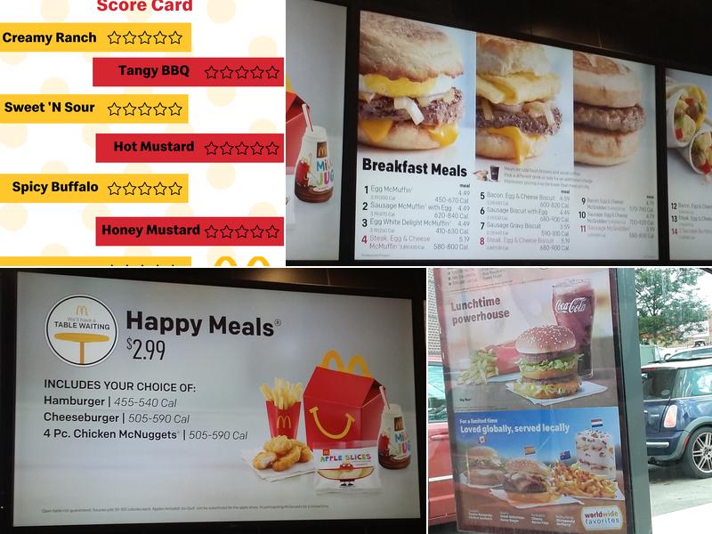 McDonald's Menu