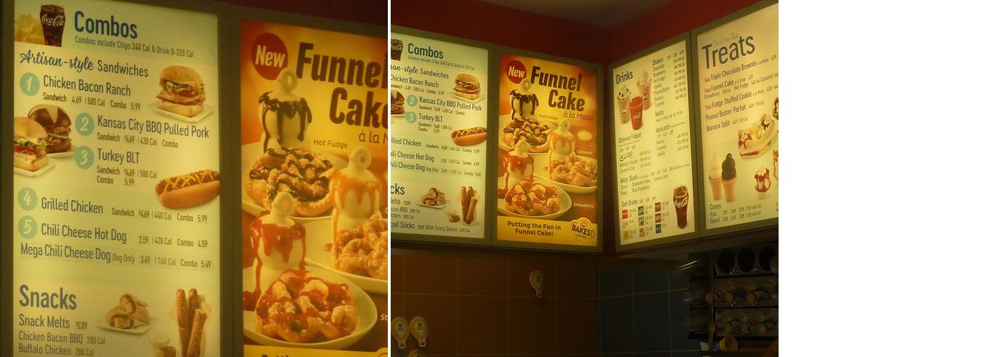 Dairy Queen (Treat) Menu