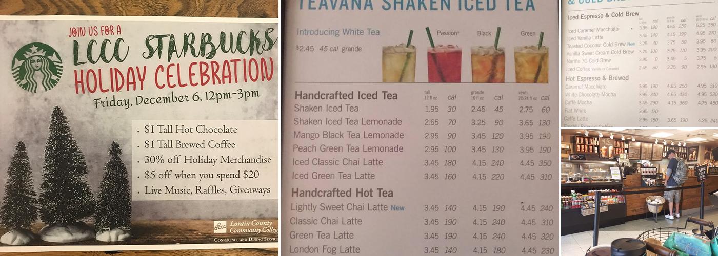 Starbucks Menu
