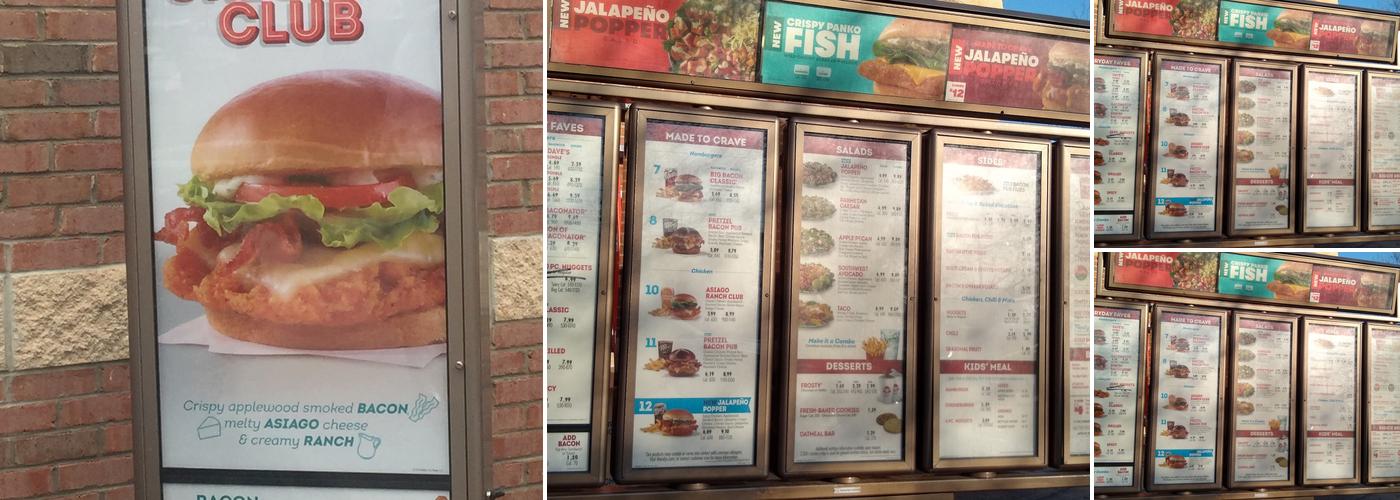 Wendy's Menu