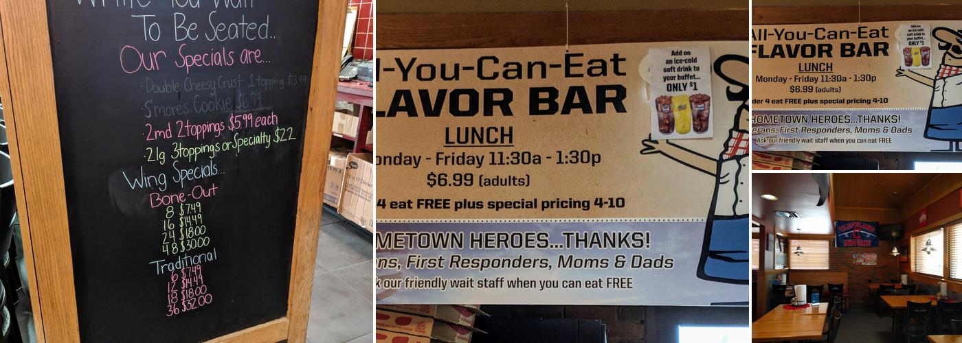 Pizza Hut Menu