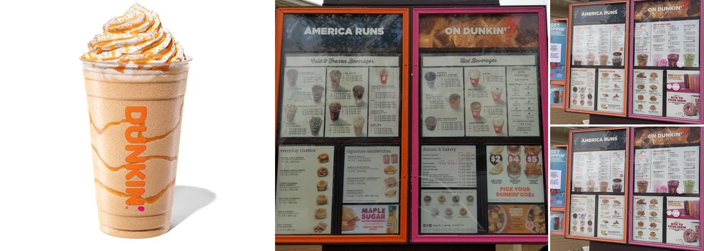 Dunkin' Menu