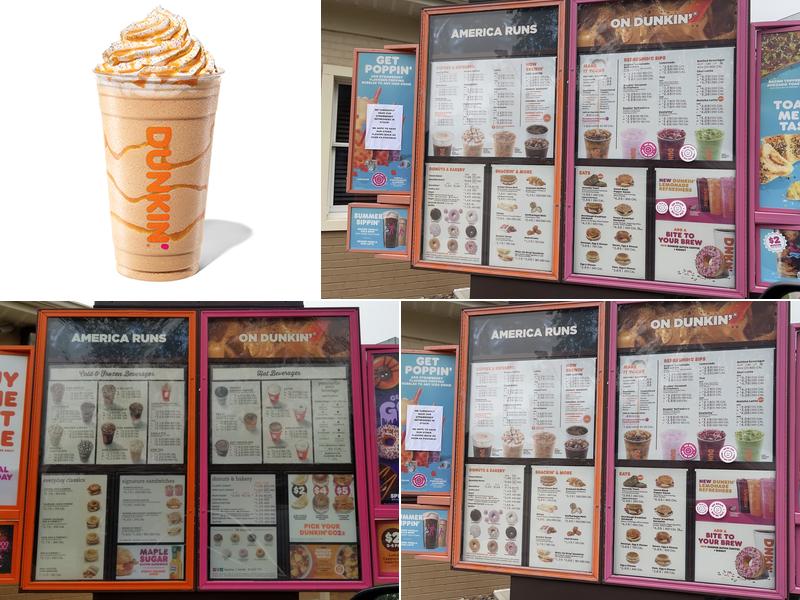 Dunkin' Menu