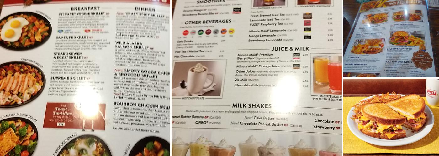 Denny's Menu