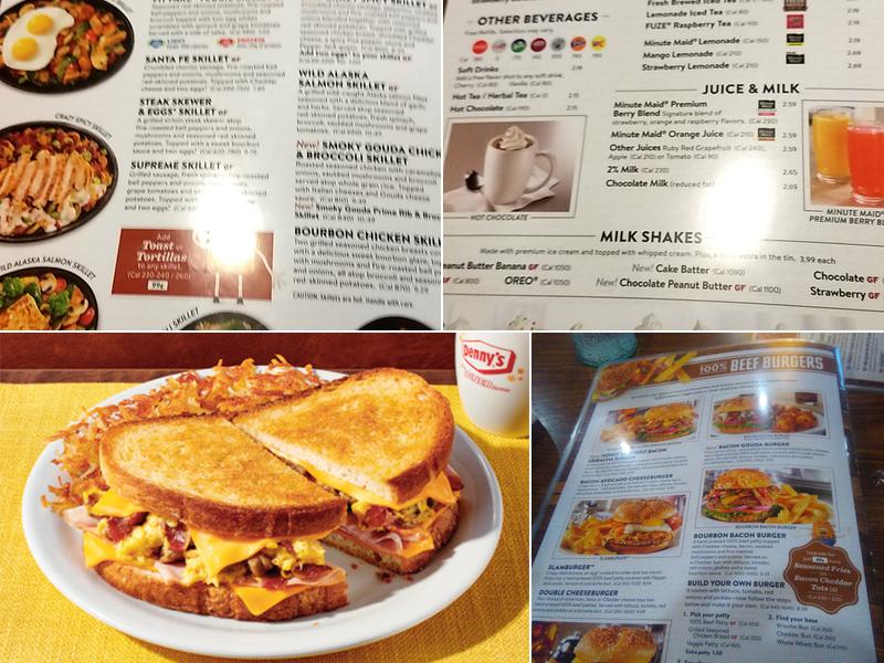 Denny's Menu