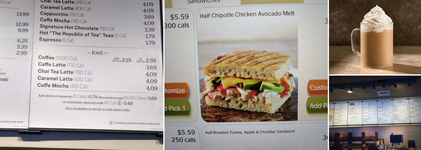 Panera Bread Menu