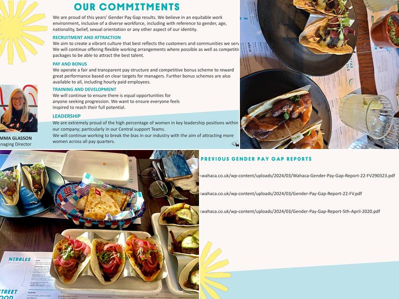 Wahaca Edinburgh Menu