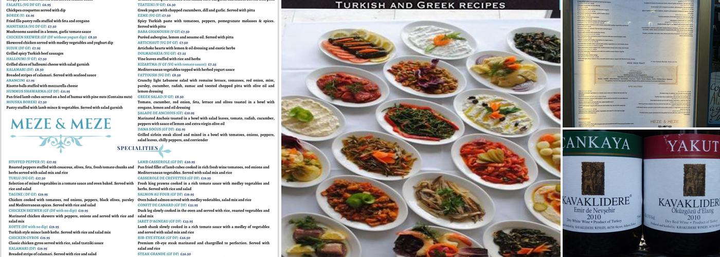 Meze Meze Menu