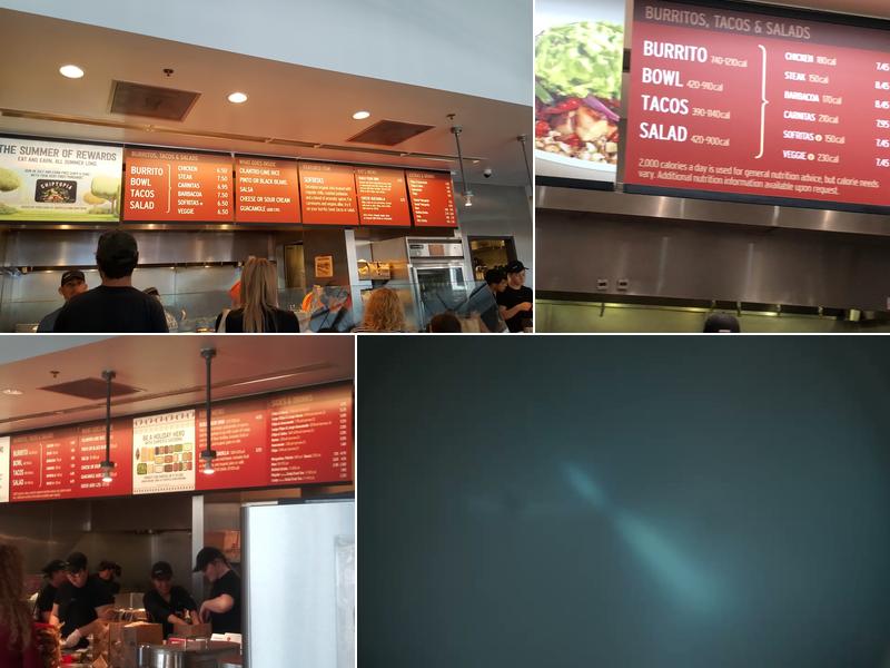 Chipotle Mexican Grill Menu