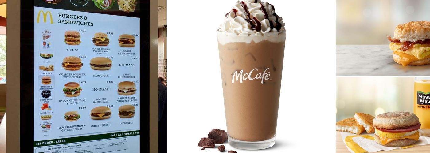 McDonald's Menu