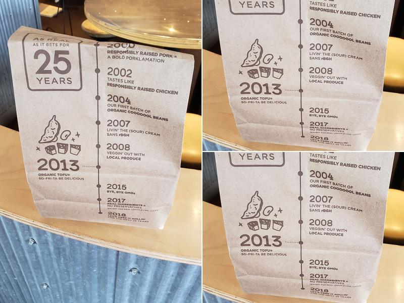 Chipotle Mexican Grill Menu