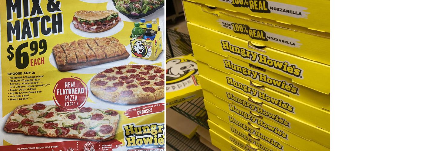 Hungry Howie's Pizza Menu
