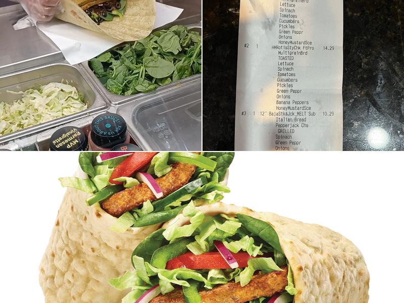 Subway Menu